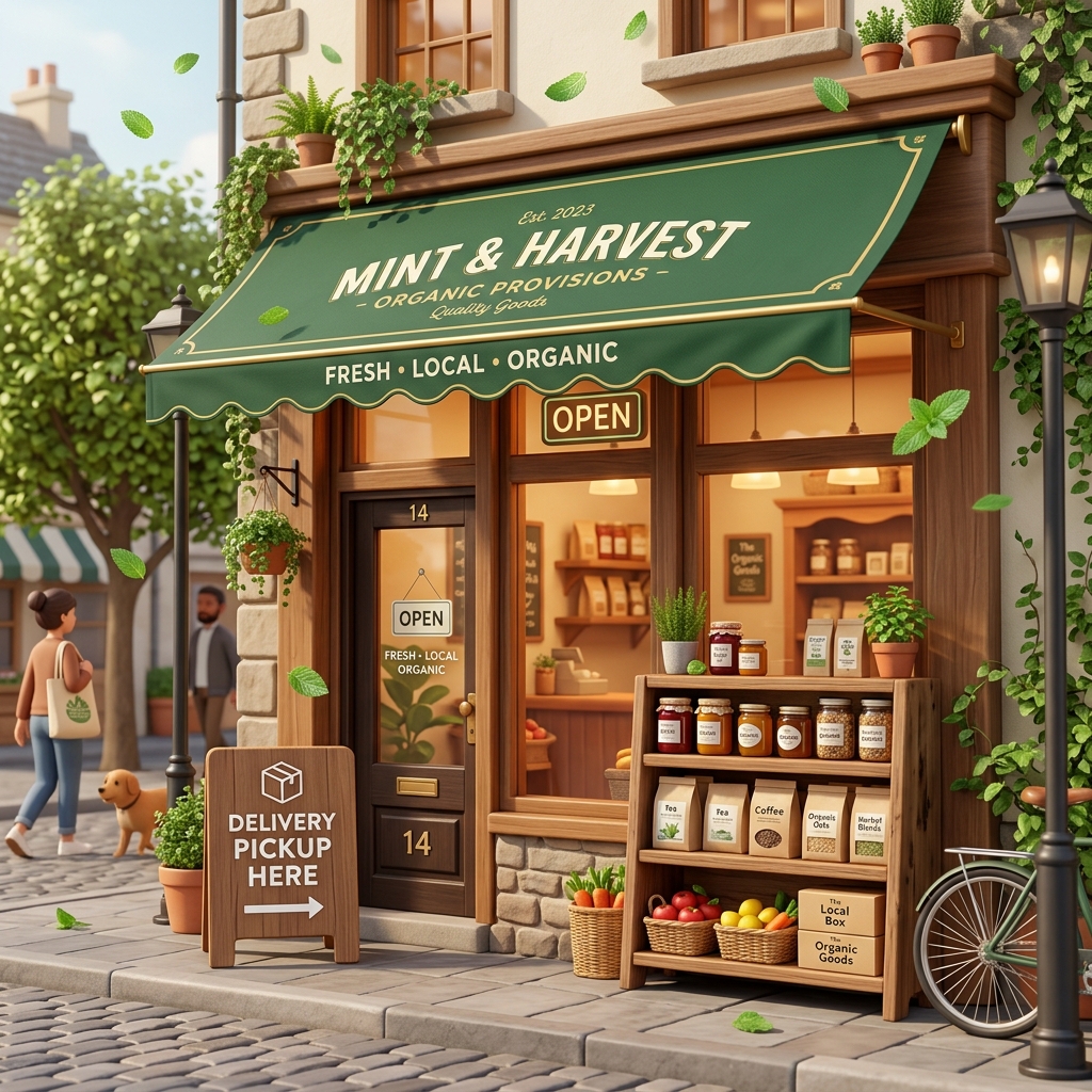 Devanture de boutique partenaire VyteVyte POS
